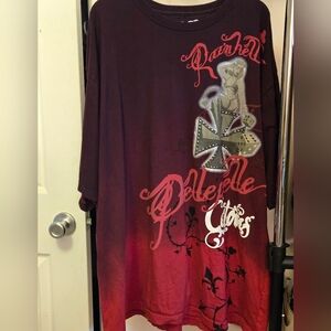 2 Shirts Mens Size 4XL PELLE PELLE